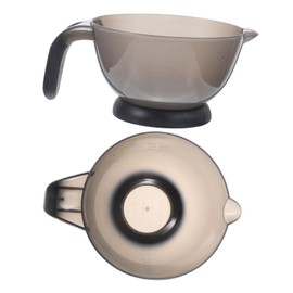 OATIPHO 2pcs Hair Dye Mixing Bowls Thickened Tinting Bowls Handles for Hair Stylist Salon Use