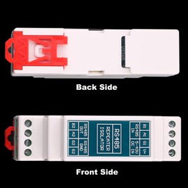 RS485 Repeater Sharer Distributor Hub RS485 Signal Extension Amplification Photoelectric Isolation Anti-Interference (150Kbps)