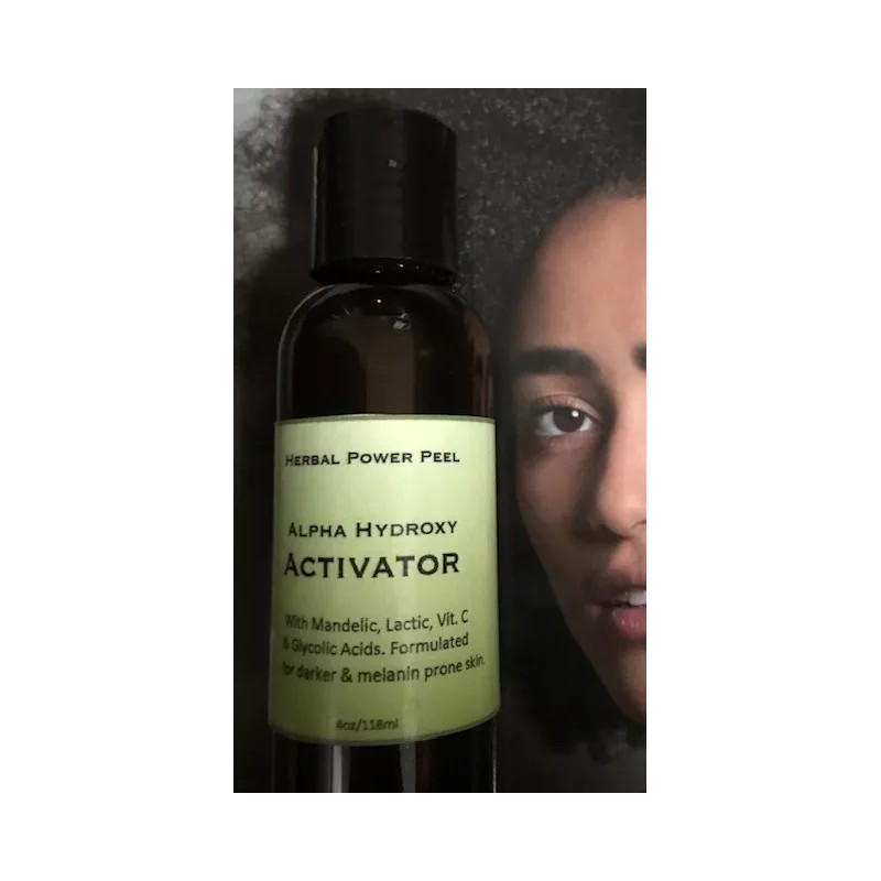 Herbal Power Peel TM AHA Green Herbal Algae Peel Activator