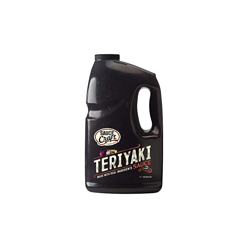 Sauce Craft Foodservice Sauces (Teriyaki, 1 Gallon Pack of 2)
