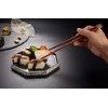 Reusable Chopsticks-Chinese Natural Wooden Chopstick,With Holder and Carrying Bag Present