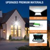 monococo LED Outdoor Flood Lights 80W 3Pack,Upgraded 8000LM Super Bright