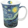 McIntosh Trading Van Gogh Mugs Set of 4 Fine China