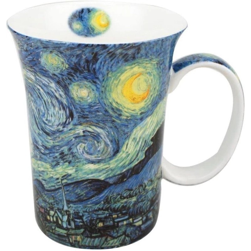 McIntosh Trading Van Gogh Mugs Set of 4 Fine China