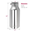 Upower Universal Diesel Trucks Car Exhaust Tip 4 Inch Inlet