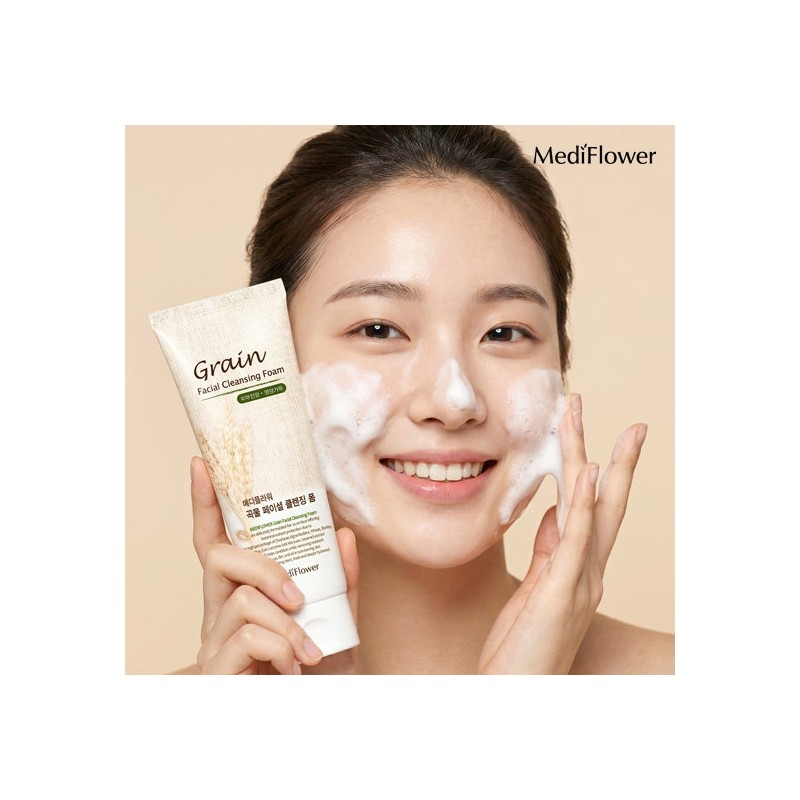 Mediflower [Mediflower] Grain Facial Cleansing Foam 150ml x 3 +
