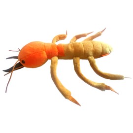 GIANTmicrobes Termite Plush - Learn About This Common Crawler with This Cuddly Plush, Unique Gift for Friends, Family, Educators, Students, and Insect Fans