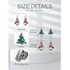 Dorunmo Christmas Earrings Studs Christmas Tree Earrings 925 Sterling Silver