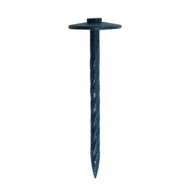 DAIDOHANT 10102412 Screw Umbrella Nails, Blue [For Wooden Bases] (Iron / Painted) (Nominal Diameter d) 0.09 x (L) 1.6 inches (41 mm) (175 Pieces)