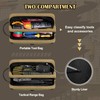 Trahzia Small Canvas Tool Pouch with Zipper, 12 Inch Tool