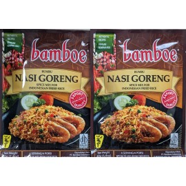 BAMBOE 2x Bamboe Nasi Goreng Indonesia Fried Rice Seasoning Mix 40gr ( 1.4oz )