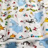 Kaufman Celebrate Seuss Characters White, Fabric by the Yard