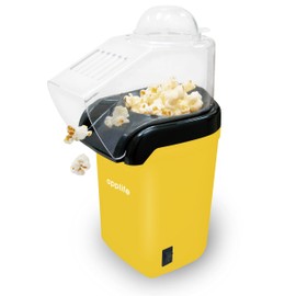 applife Popcorn Maker | Handmade Easy Automatic Home Use Safe Home Party Event Great Performance Snack Making Kitchen Appliance Homemade Delicious (Yellow)