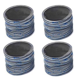 Tire Repair Patch,80Pcs/Box 58mm Car Round Natural Rubber Tire Tyre Puncture Repair Cold Patch Tubeless Patches
