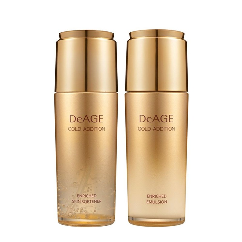 Charmzone 참존 디에이지 골드 에디션 인리치드 스킨 110ml+로션 110ml
