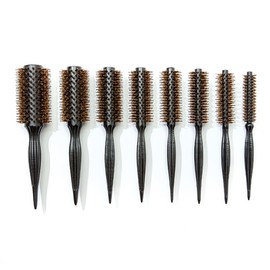 다주자 골드 포킹 볼륨 스타일링 라운드 롤빗 전문가용 빗, 미니0호, 1개 Dajuja Gold Forking Volume Styling Round Roller Comb Professional Brush, Mini No. 0, 1 Piece