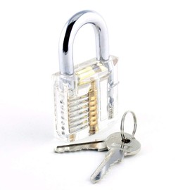 Lock Pick Practice Padlock for Beginners - Ideal for Locksmith Training