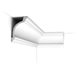 Orac Decor C217 | High Density Polyurethane Crown Moulding | Primed White | 7-1/4in Face x 78in Long