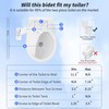 SAMODRA Non-Electric Bidet - Self Cleaning Dual Nozzle (Frontal and