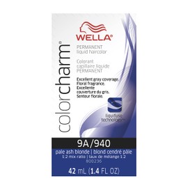 Wella Color Charm Liquid 9a Pale Ash Blonde, 1.42 oz.