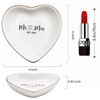 Mr & Mrs EST 2025 Ring Dish - Heart Shaped