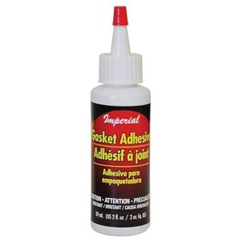 Gasket Adhesive (Clear) – 2 oz Bottle | KK0149 | Liquid Stove Gasket Glue | Heat-Resistant up to 800°F | Imperial Manufacturing