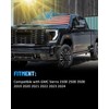 American Flag Car Windshield Sun Shade Compatible with GMC Sierra