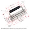 NRC&XRC 2Pcs 304 Stainless Steel Spring Handle Prop Box Tool