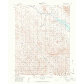 YellowMaps Guffey CO topo map, 1:62500 Scale, 15 X 15 Minute, Historical, 1959, Updated 1961, 21.1 x 17 in - Paper