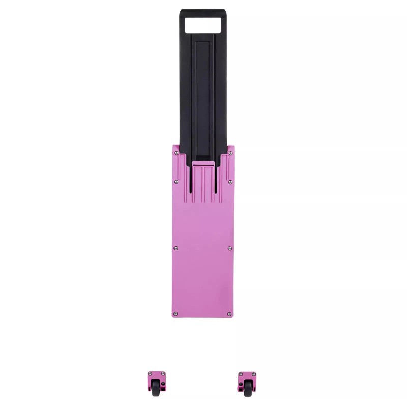 Pelican 1615 Complete Magenta Trolley Kit - With 2 wheel