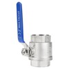 304 Stainless Steel Two Piece Full Port Female Thread Ball