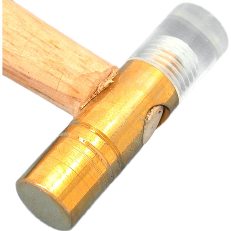 Brass & Plastic Head Jewelers Hammer