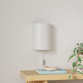 GOODATE Plug in Wall Sconces, Stepless Colors 2700K-6500K & Stepless Dimming, Wall Sconces Set of Two with Remote & Switch Control, Plug in Wall Light with Timer, Bulbs Included, White