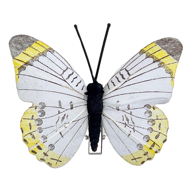 MIK funshopping Colourful Butterfly Clip (Set of 6 Mixed Colours