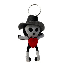 Voodoo String Doll Keychain, Design T13