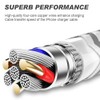 [Apple MFi Certified] 6Pack[3/3/6/6/6/10ft] iPhone Charger Lightning Cable Compatible iPhone