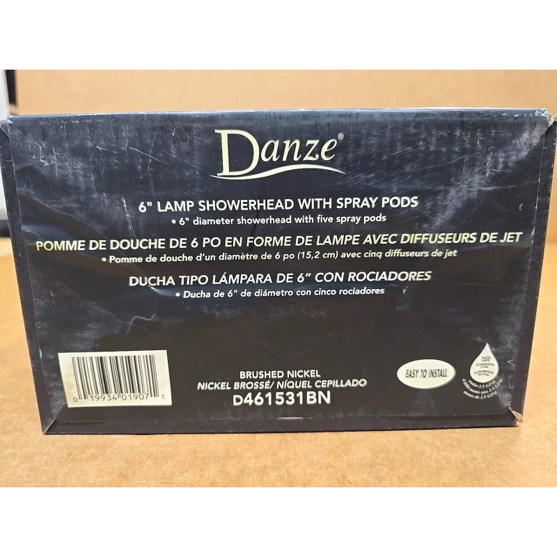 Danze D461531BN 6 in Showerhead Brushed Nickel