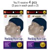 4 Pcs Wave Cap Stocking Caps Stretch Compression Long Lasting
