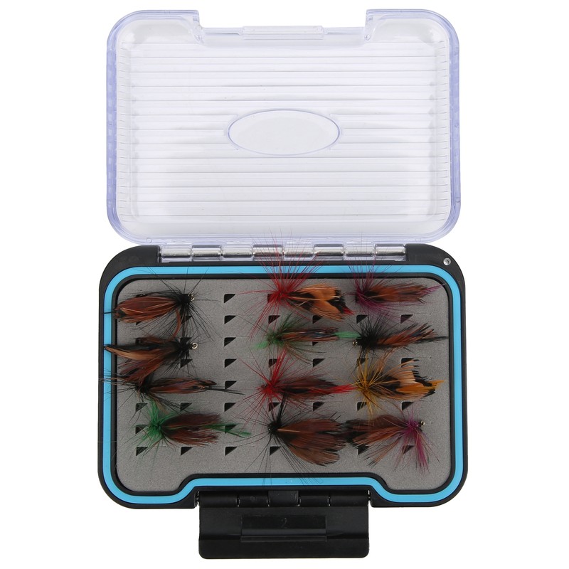Fly Fishing Box PP Double Side Waterproof Flies Organized Storage