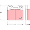 TRW GDB102 Brake Pad