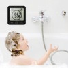 Bsdz Bathroom Clock, Shower Timer, Waterproof Wall Clock, Digital, Portable,