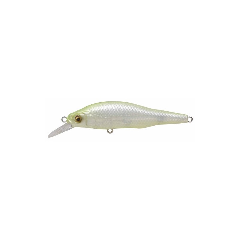 Megabass X-80 SW Slow Sinking Lure PM See-Through Lemon (8857)