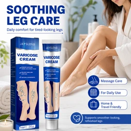 Leg Massage Cream for Daily Care – Lightweight Moisturizer for Tired Legs & Spider Vein Appearance