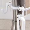 JU YING Sink Organiser Sponge Holder Hanging Stainless Steel Shower