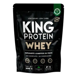 King Protein Whey 600g Aislado Sin Lactosa Sin Sabor Sin Sabor                                                                                        