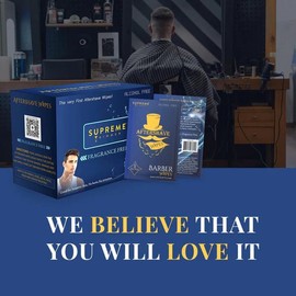 Supreme Trimmer Aftershave Wipes 1pack (50 Wipes) Ocean