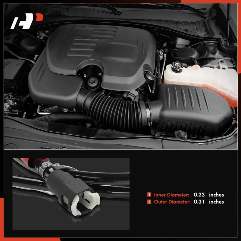 A-Premium Fuel line Kit Compatible with Dodge Dakota 1994-2003, Replace#