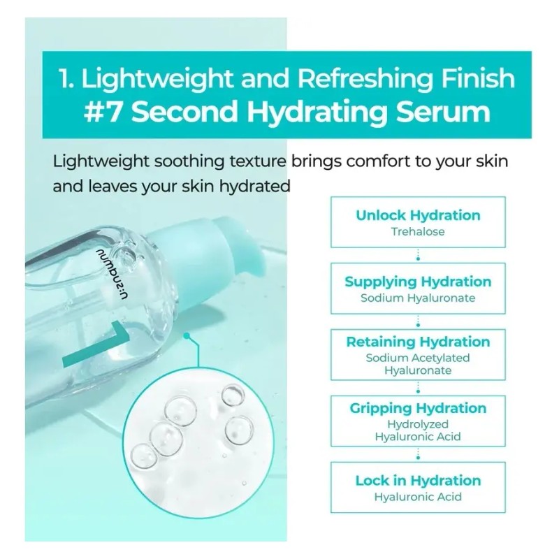Kit Numbuzin 1 Pantothenic B5 Active Soothing Serum Y Crema