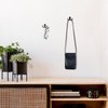 Gorffy Coat Hooks, Black, Pack of 6 Vintage Coat Hooks