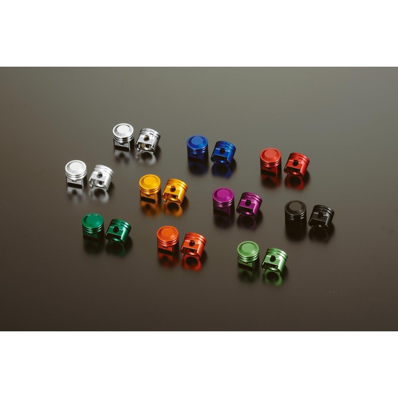 POSH FAITH BIG Piston Air Valve CAP Titanium (000805-11) 000805-11)